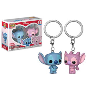LLAVERO FUNKO STITCH & ANGEL DISNEY