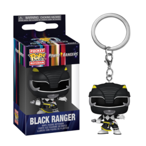 LLAVERO FUNKO POWER RANGERS - BLACK RANGER