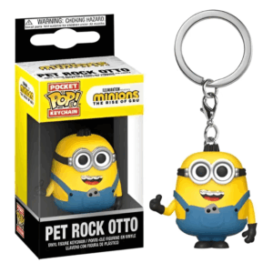 LLAVERO FUNKO MINIONS PET ROCK OTTO