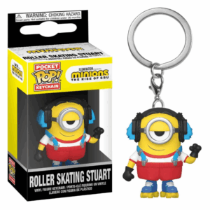LLAVERO FUNKO MINIONS ROLLER SKATING STUART